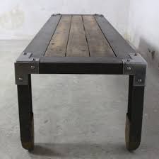 Vintage industrial coffee table from the 1960s. Long Industrial Coffee Table 1950s For Sale At Pamono