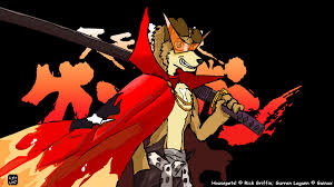 Rick Griffin Anime Superhero Batman