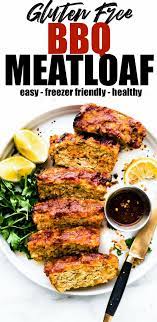A Glazed Bbq Meatloaf Without Bread Crumbs Yep This Gluten Free Meatloaf Recipe Can Be Made Gluten Free Meatloaf Recipe Gluten Free Meatloaf Meatloaf Recipes