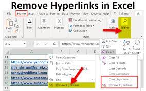 Remove Hyperlinks In Excel (Examples) | How To Remove Hyperlinks?