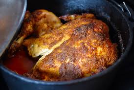 Cut a whole chicken into pieces and coat them with a flavorful seasoning mix. Simple Whole Roasted Chicken Recipe Allrecipes
