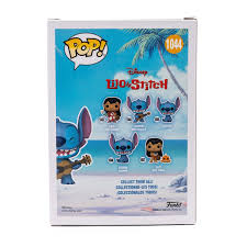 Disney lilo and stitch ukulele songs. Lilo Stitch Stitch With Ukulele Diamond Glitter Pop Vinyl Figure Entertainment Earth Exclusive