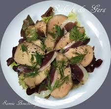 Salade Du Gers Le Canard En 2 Facons Foie Gras Et Magret Le Monde Culinaire De Samia Bouchenafa Recette Recettes De Cuisine Recette Cuisine Facile Salade