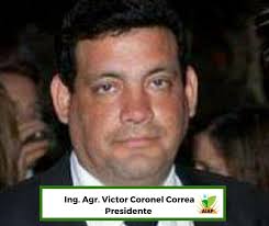 Presentamos al Presidente Ing. Agr. Victor Coronel Correa y Vice-Presidente  Ing. Agr. Victor Miranda Cáceres de la Comisión Directiva Periodo 2022-2024