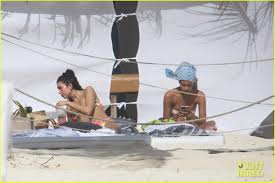 By eve buckland and ellie phillips for mailonline. Dua Lipa Kicks Off 2021 During A Trip To Mexico With Anwar Hadid Photo 4513457 Anwar Hadid Bikini Dua Lipa Pictures Just Jared
