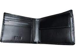Hugo Boss Portefeuille Porte Monnaie Homme Cuir Vachette Ascolo X Noir Taille Unique Amazon Fr Vetements