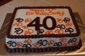 Cute Birthday Cake Images For Men 40th Birthday Cake 40th Birthday Cakes Birthday Sheet Cakes Birthday Cake For Him