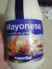 Mayonesa Con Aceite De Girasol