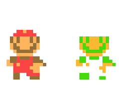Mario And Luigi Walking To You Meme Minecraft Skin