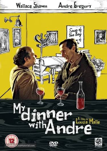 My Dinner with Andre (1981) British dvd movie cover