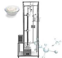 For TOPTION High Quality Electric Pump Lab Usage Glass Fractionating  Distillation Column for Sale