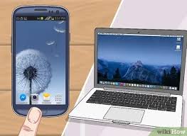 I want to connect to my laptop und other smartphone using my smart phone through wifi. How To Connect A Pc To A Phone With Pictures Wikihow