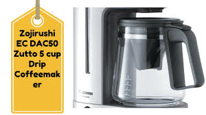 This new zutto drip coffee maker is a convenient 5 cup size. Zojirushi Ec Dac50 Zutto 5 Cup Drip Coffeemaker Reviews 2017 Youtube
