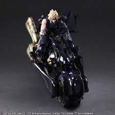 Play Arts Kai Cloud Strife Fenrir Final Fantasy Vii Advent Children Final Fantasy Vii Final Fantasy Cloud Strife