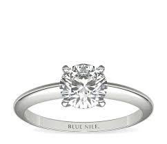 Discovery popular engagement ring styles from classic to vintage inspired. Classic Four Prong Solitaire Engagement Ring In 18k White Gold Blue Nile