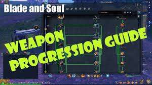 Blade And Soul Best Weapon Upgrade Path Youtube