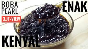 Kali ini kami nak kongsikan resepi homemade pearl mudah dari nurul atikah mustafa. Cara Membuat Boba Pearl Yang Kenyal Dapur Kiki Versi High Youtube