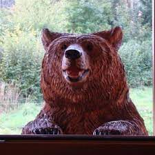 baren aus der region gantrisch holzwerkstatt kohli bear art bear sculptures brown bear art