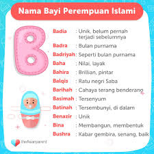 Salah satunya adalah dengan memberi nama anak yang betul. 260 Nama Bayi Perempuan Islami Dan Artinya Untuk Buah Hati Anda Theasianparent Indonesia