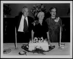 Valentine's day for the love of knowledge. Babe Leake Neely Jones Leake And His Wife May At Babe S 90th Birthday Party The Portal To Texas History