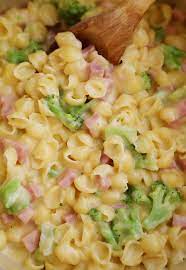 Creamy Ham And Broccoli Shells And Cheese Recipe Pasta Dishes Recipes Food