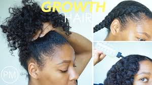 Nighttime Hair Routine For Hair Growth Stimulate Slow Inactive Hair Follicles Video Natural Hair Routine Natural Hair Styles Hair Routines