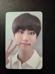 Stray Kids Yellow Wood Soundwave Han Photocard Paper Collectibles