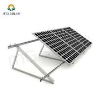 Aluminum Adjustable Triangle Solar Flat Roof Bracket for ...