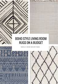 Summer table decorations wedding decorations party decoration deco champetre slumber parties slumber party birthday 30th. Boho Style Family Room Rugs On A Budget Weekly Home Decor Finds