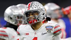 Ohio state star quarterback justin fields was ecstatic that the bears traded up with the giants to draft him thursday night, telling reporters: Justin Fields Mock Draft Patriots Bears Panthers Top Best 2021 Nfl Draft Fits For Ohio State Qb Sporting News