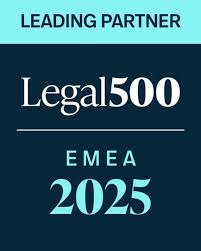 Another milestone I'm grateful for: being recognized as a Leading Partner in The Legal 500 Europe, Middle East & Africa 2025 rankings. This honor reflects our unwavering commitment to excellence and the