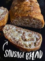 Sausage Bread Shutterbean Sausage Bread Savoury Baking Easy Appetizer Recipes
