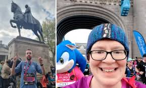 London Marathon runner from the Isle of Wight in EastEnders