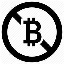 Counting the 2020 halving that already occurred last year, bitcoin has experienced a total of 3 halvings since its launch in 2009. Bitcoin Bitcoin Not Allowed Forbidden No Bitcoin Not Accepted Icon Download On Iconfinder