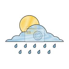 Maybe you would like to learn more about one of these? Chmura Slonce I Krople Deszcz Niebo Wektor Ilustracja Rysunek Fototapeta Fototapety Interfejs Grzmot Prognoza Myloview Pl