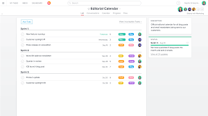 An Editorial Calendar Pipeline Built Out On Asana Editorial Calendar Editorial Content Calendars