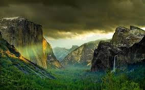 Rocky Mountain Falls Hd Desktop Wallpaper Widescreen High Definition Fullscreen
