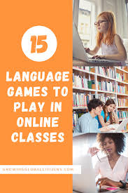 Language Games For Zoom Classes In 2020 Online Classes Digital Learning Activities Spanish Lesson Plans