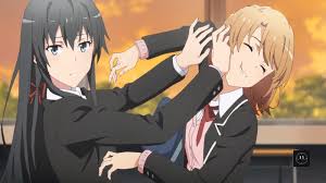 Yukino Iroha Oregairu Season 3 In 2020 Kawaii Anime Aesthetic Anime Dark Anime