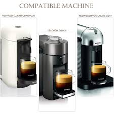 Delicious coffee recipe for nespresso vertuoline pods. 230 Ml Stainless Steel Coffee Capsules Set Reusable Capsule Coffer Set For Nespresso Vertuoline Gca1 Delonghi Env135 Walmart Com Walmart Com