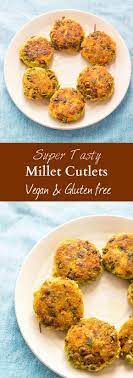Super Tasty Millet Cutlets Recipe Millet Recipes Vegetarian Recipes Millet Recipe Indian