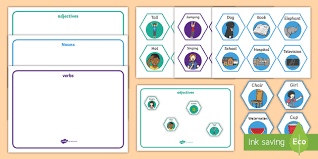How do i know if the word is an adverb? Verbs Nouns And Adjectives Literacy Centre Activity