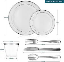 Check spelling or type a new query. Disposable 600 Piece White And Silver Plastic Plates Dinnerware Sets China Disposable Silver Plastic Plates And Silver Plastic Plates Price Made In China Com