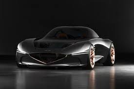 Hyundai Genesis Essentia Concept Car New York Auto Show Nyc Luxury Two Seat Sports Car Electric Newsportscars Luxur Hyundai Genesis Super Cars New Sports Cars