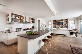Whereas traditional floor plans are divided by interior walls, the lack of walls in open designs creates a visually larger space, and more of it can. Kitchen Dining Room Designs Homepimp