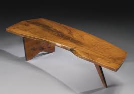 George Nakashima Slab Coffee Table 1956 Unique Table Design Live Edge Furniture Furniture