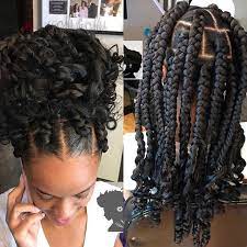 Curly Ends Make Messybuns Teamnatural Mytropicalroots Protectivestyles Protect Natural Hair Styles Unprocessed Hair Human Hair Ponytail Extensions