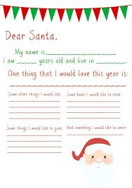 This free letter to santa printable is so so cute for the holiday season! 20 Free Letter To Santa Templates For Kids Word Psd