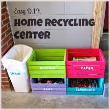 Easy D I Y Home Recycling Center Recycling Center Recycling Recycling Station