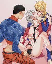 giorno giovanna, guido mista, and pannacotta fugo (jojo no kimyou na bouken  and 1 more) drawn by wuziky00 | Danbooru
